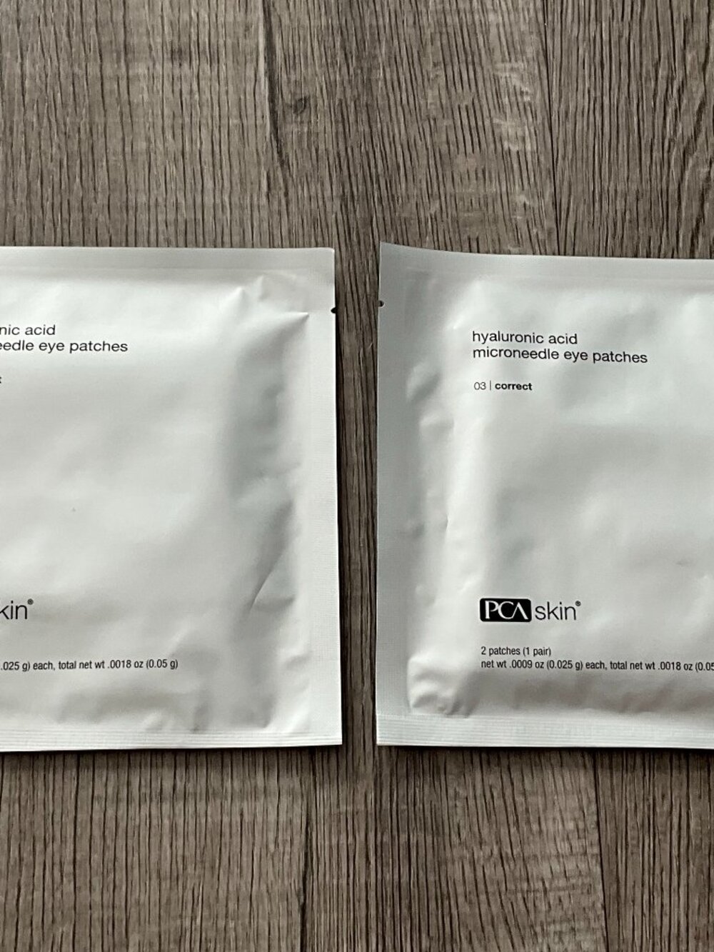 2-Pack PCA Skin Hyaluronic Acid Microneedle Eye Patches